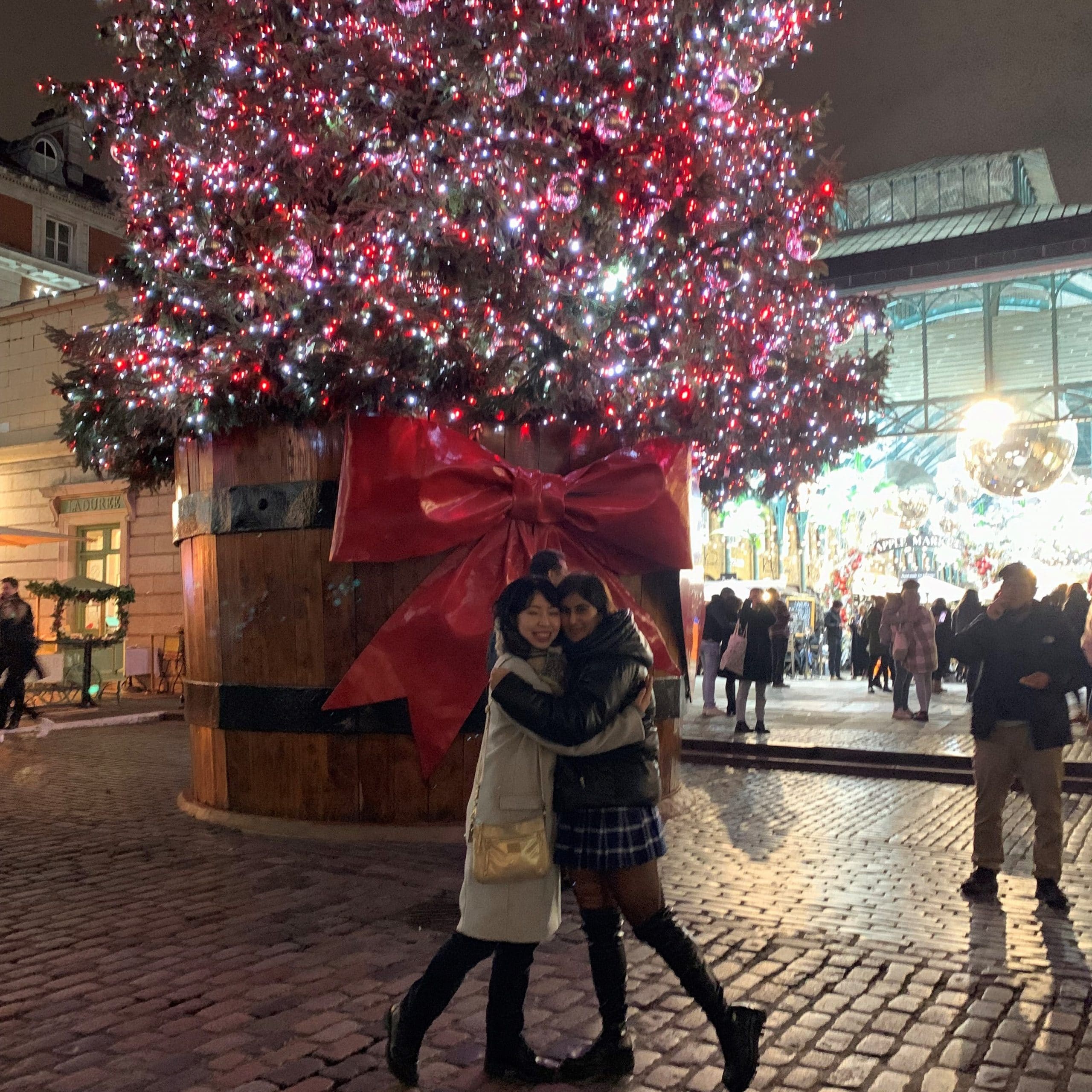 iCLA international student enjoying Christmas in the UK