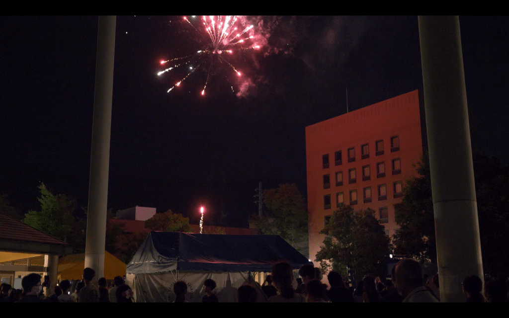 Fireworks at the Altair Tanabata Festival