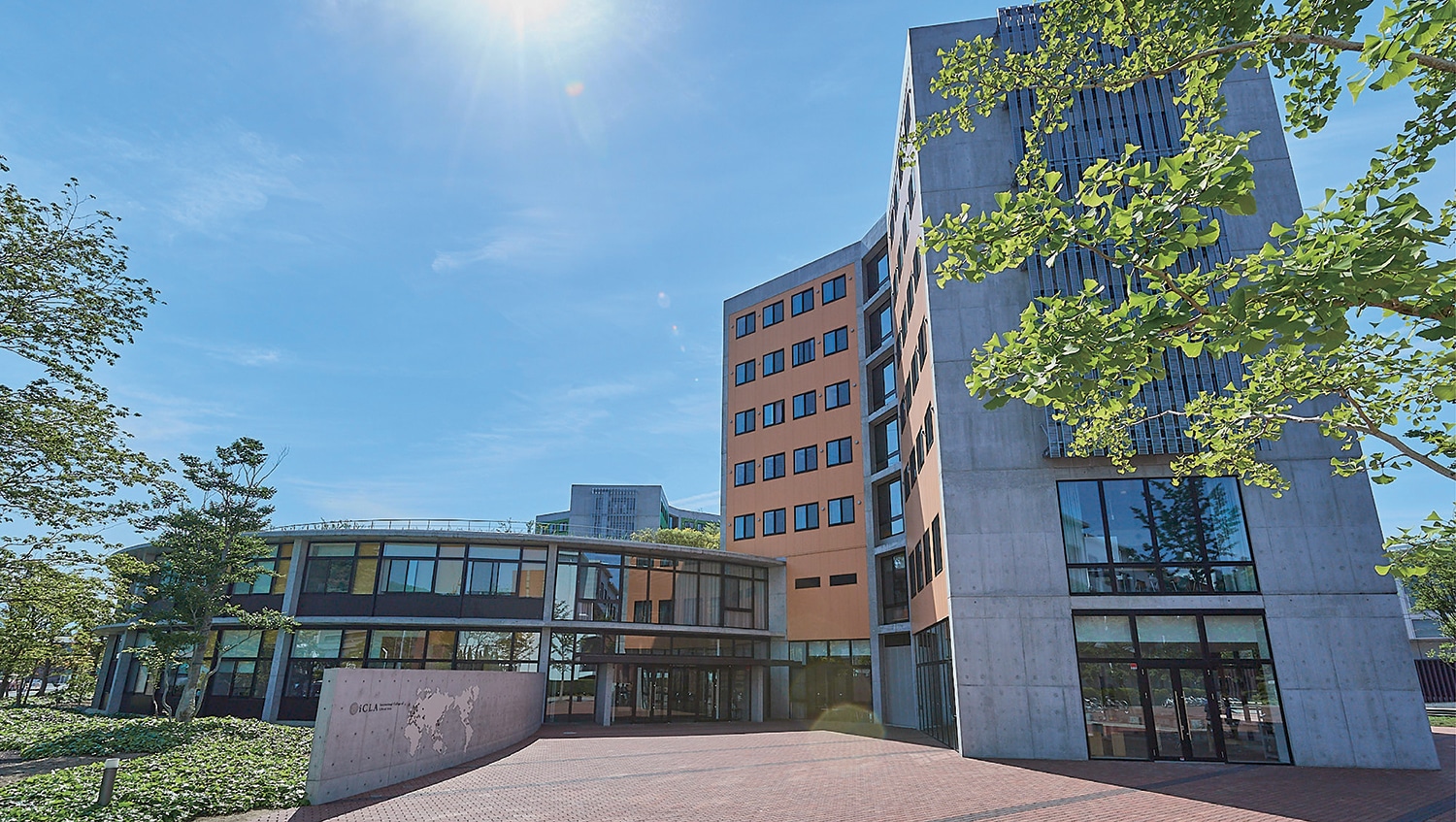 iCLA building front entrance