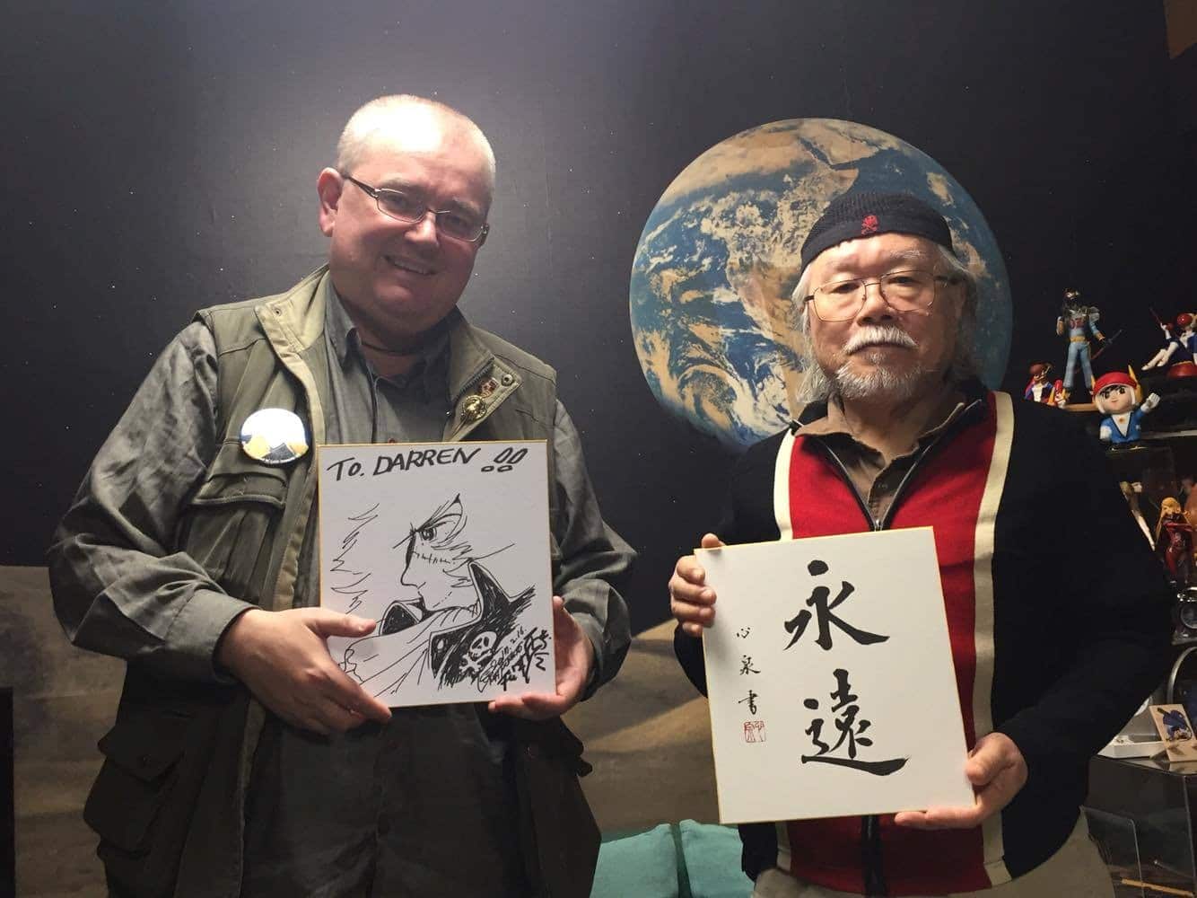 Dr. Darren Ashmore Pays Tribute to Late Manga Artist, Leiji Matsumoto
