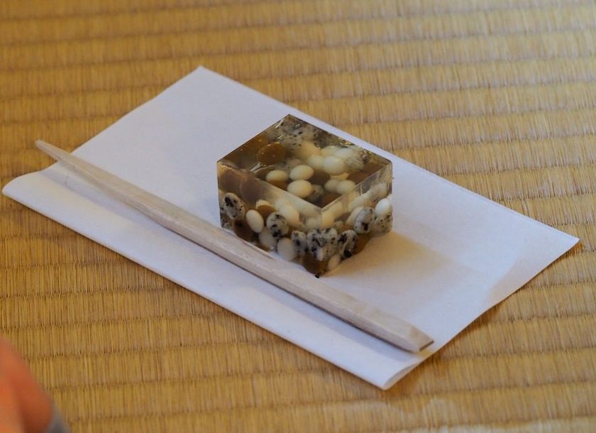 Wagashi at Erinji