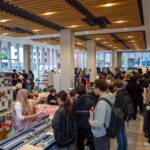 Many visitors came to iCLA's Diversity Day 2025 event held in the Turquoise Blue cafeteria.