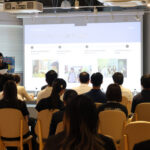 iCLA students present their proposal at the YGU Student Challenge Program final screening.